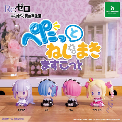 Re:Zero - Starting Life in Another World - Petatto Clockwork - Mini-Figur (Blind Box) - Einzelbox - 4,5 cm - Bushiroad Creative