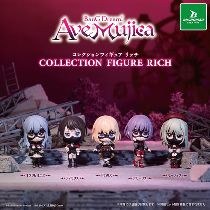 BanG Dream! - Ave Mujica - Collection Figure Rich - Mini-Figur (Blind Box) - Einzelbox - 5 cm - Bushiroad Creative