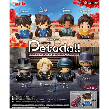 Detective Conan - Petadoll Series 2 - Mini-Figur (Blind Box) - EInzelbox - 6 cm - Re-Ment