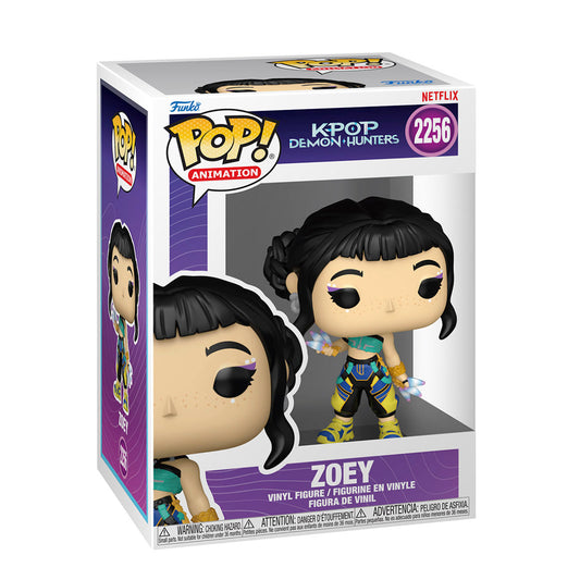 K-Pop Demon Hunters (Netflix) - Zoey - Funko Pop! Animation Figur (2256) - 9 cm - Funko