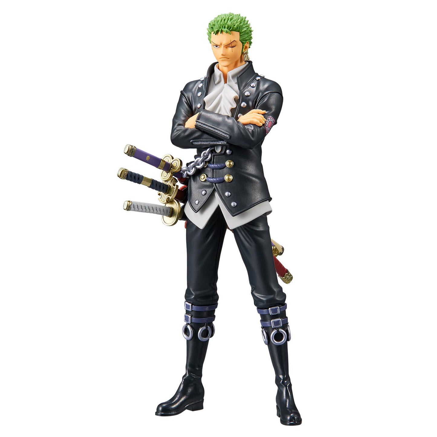 One Piece - Roronoa Zoro (Film Red Ver.) - Figurine DXF - The Grandline Men - 17 cm - Banpresto