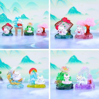 National Style Nine-tailed Fox - Blind Box - 8 cm - Einzelbox