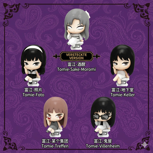 Junji Ito Maniac - Tomie Series - Mini-Figur Blind Box - 6,4 cm - Einzelbox - Nullset