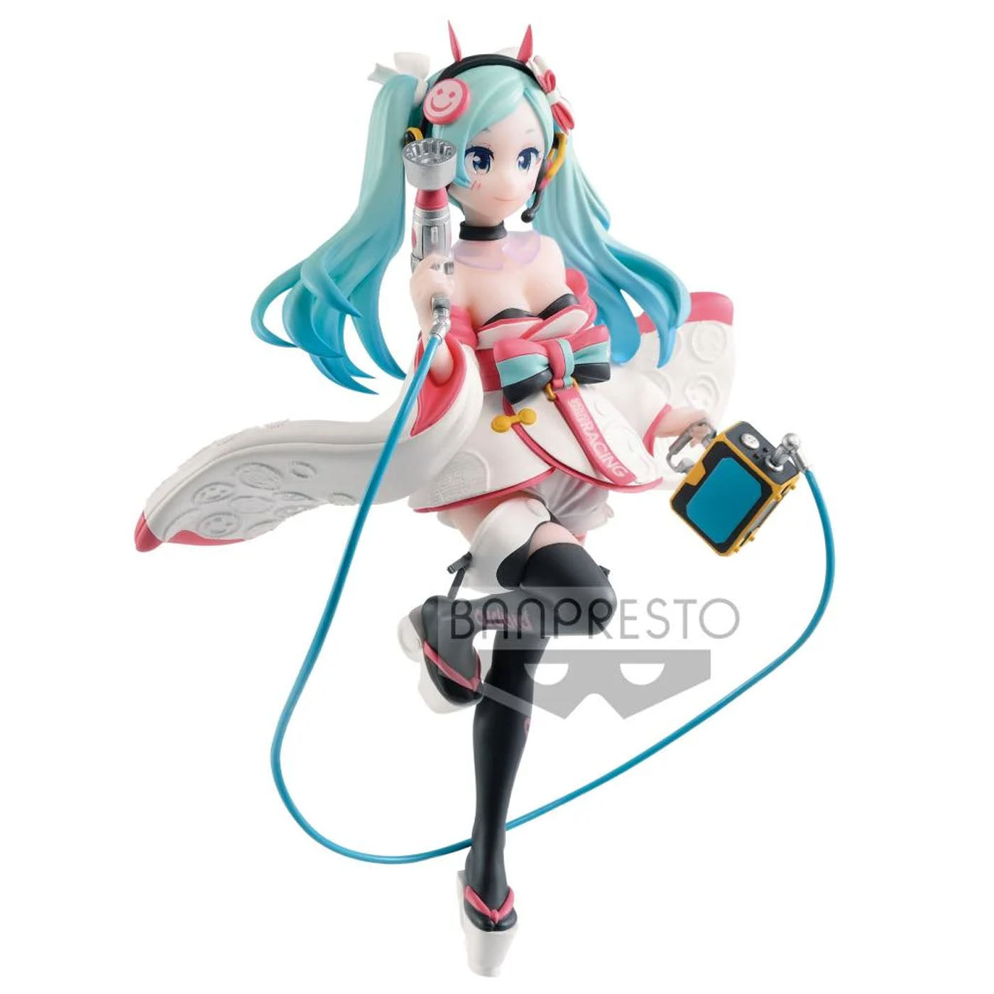 Hatsune Miku - Racing Miku 2020 (Kimono Ver.) - ESPRESTO est-Prints & Texture - 18 cm - Figur - Banpresto