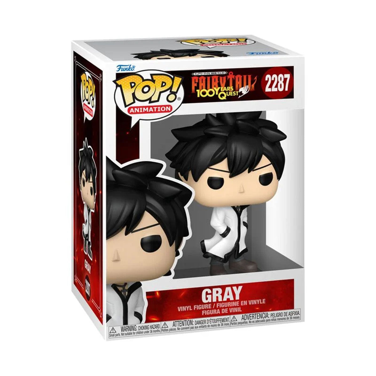 Funko Pop! Animation: Fairy Tail: 100 Years Quest - Gray (Fullbuster) #2287 - Vinyl-Figur