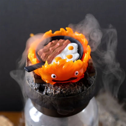 Das wandelnde Schloss - Calcifer Speck & Ei - USB Luftbefeuchter - 18,7 cm - Benelic