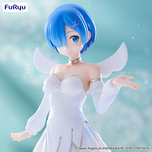 Re:Zero - Starting Life in Another World - Rem „Little Wings“ - BiCute Pure Figur - 25 cm - FuRyu