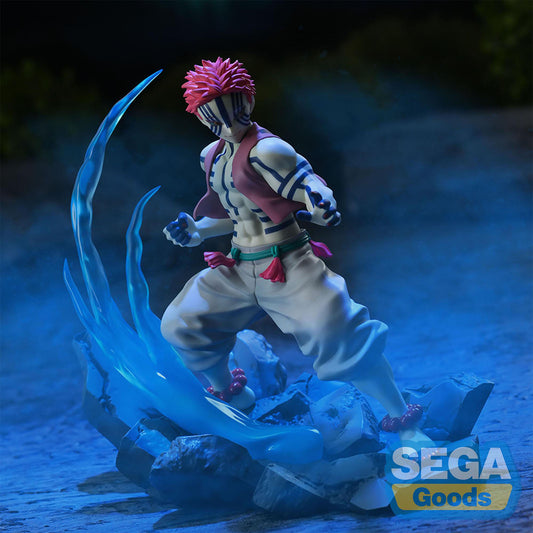 Demon Slayer: Kimetsu no Yaiba - Akaza - Xross Link PVC Statue - 12 cm - SEGA
