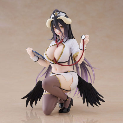 Overlord - Albedo (Nurse Ver.) - Desktop Cute Figure Renewal - 13 cm - Taito