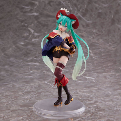 Hatsune Miku - Wonderland - Puss in Boots PVC Statue - 18 cm - Taito