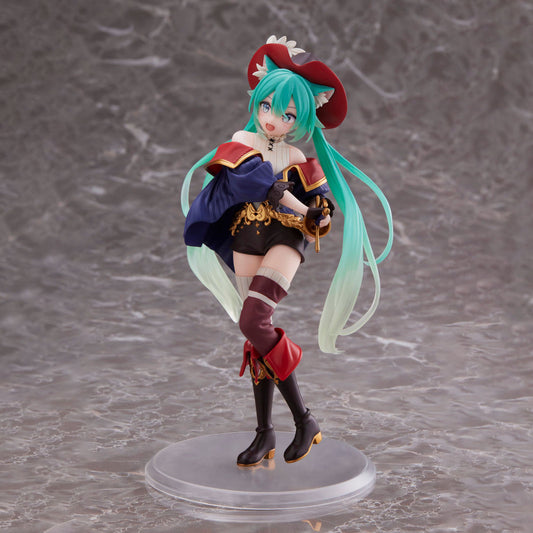Hatsune Miku - Wonderland - Puss in Boots PVC Statue - 18 cm - Taito
