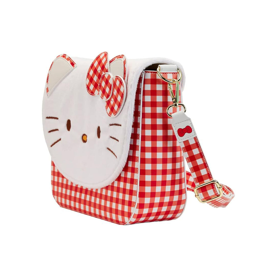 Sanrio - Loungefly Hello Kitty Gingham Cosplay - Umhängetasche - 24 cm