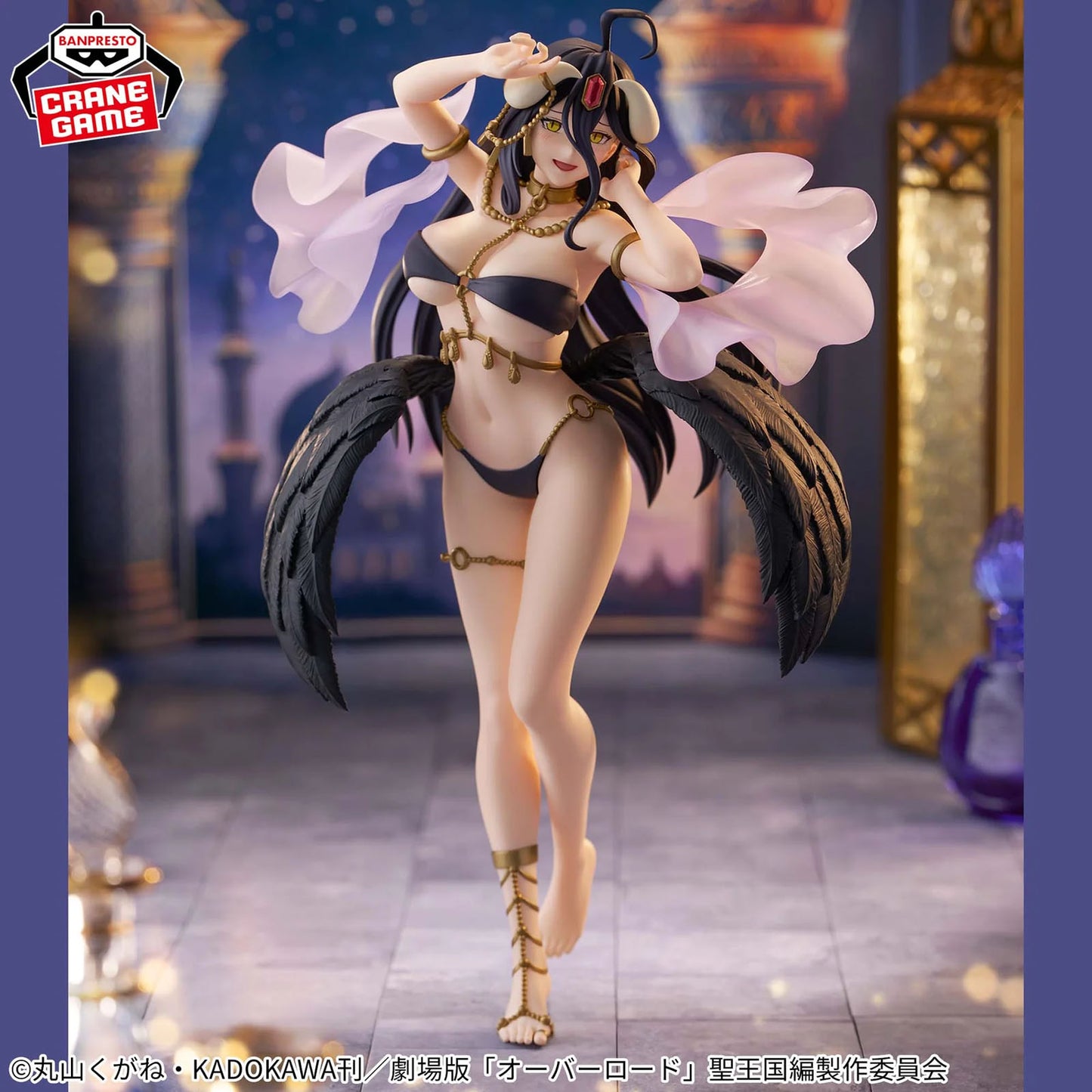 Overlord - Albedo (Arabian Nights Ver.) - Statue - 21 cm - Banpresto