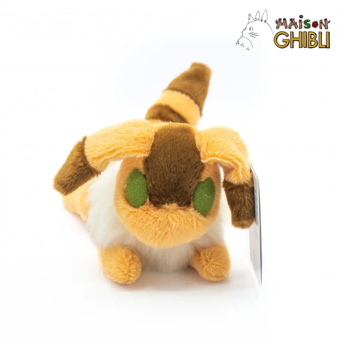 Das Schloss im Himmel - Fuchshörnchen (Liegend) - Beanbag Plüschtier (Größe M) - 21 cm