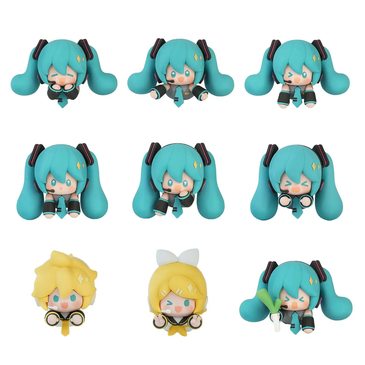 Hatsune Miku - Fingerpuppe & Kühlschrankmagnet - Blind Box - Einzelbox - MINIDOLL
