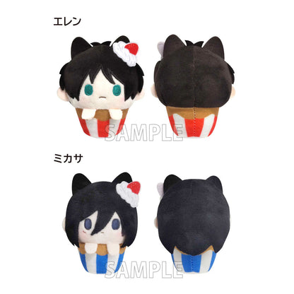Attack on Titan - Cupcake Plüsch-Anhänger (Tapi-nui Ver.) - Blind Box - Einzelbox - TAPIOCA