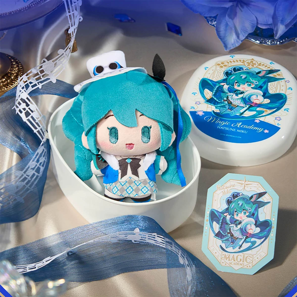 Hatsune Miku - Miku With You 2025 „Yummy Box“ Plüsch-Anhänger & Brotdose - Blind Box - Einzelbox - LDCX