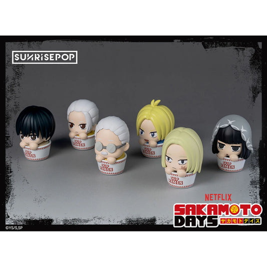 Sakamoto Days - Cup Ramen Mini Desktop Figuren - Blind Box - Einzelbox - 4.5 cm - SUNRISEPOP