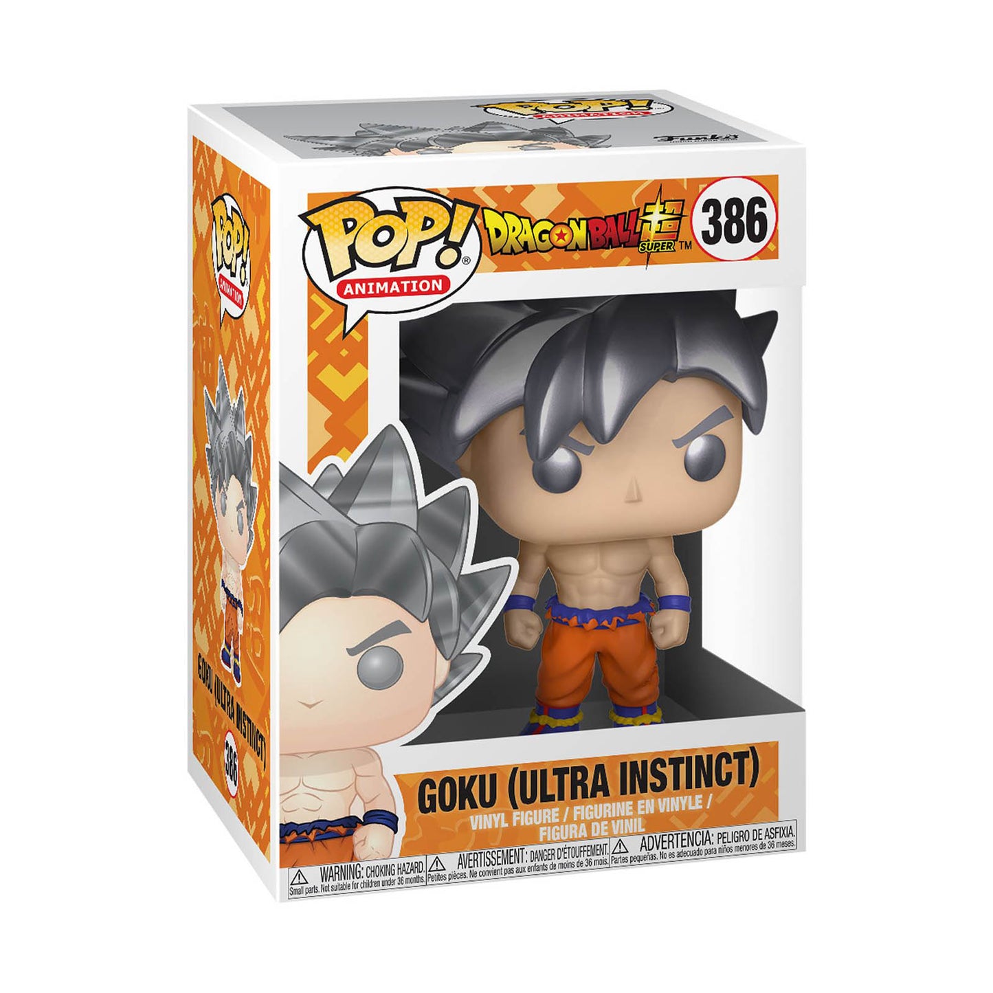 Dragon Ball Super - Goku (Ultra Instinct) - Funko Pop! Animation Vinyl Figur #386 - 10 cm - Funko