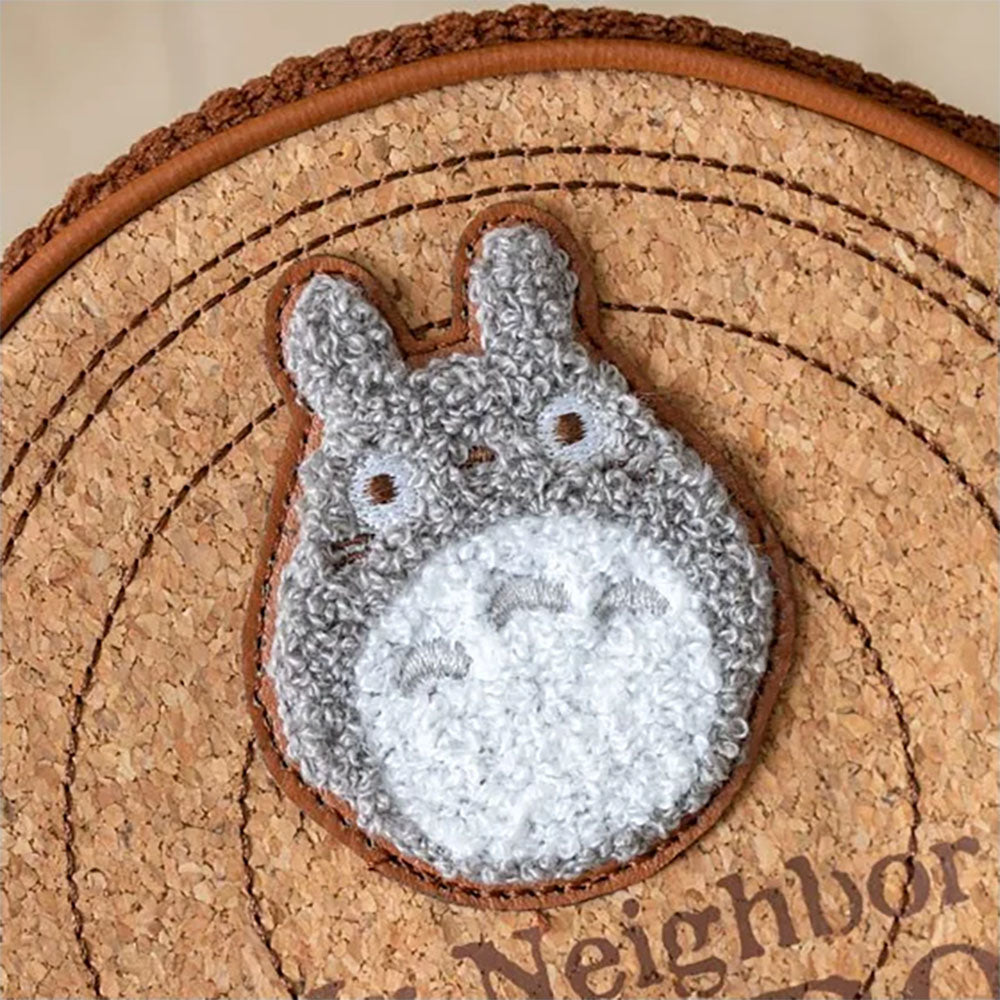 Mein Nachbar Totoro - Sagara Round Pouch Log Runde Plüschtasche - 15 x 15 x 6 cm – Marushin