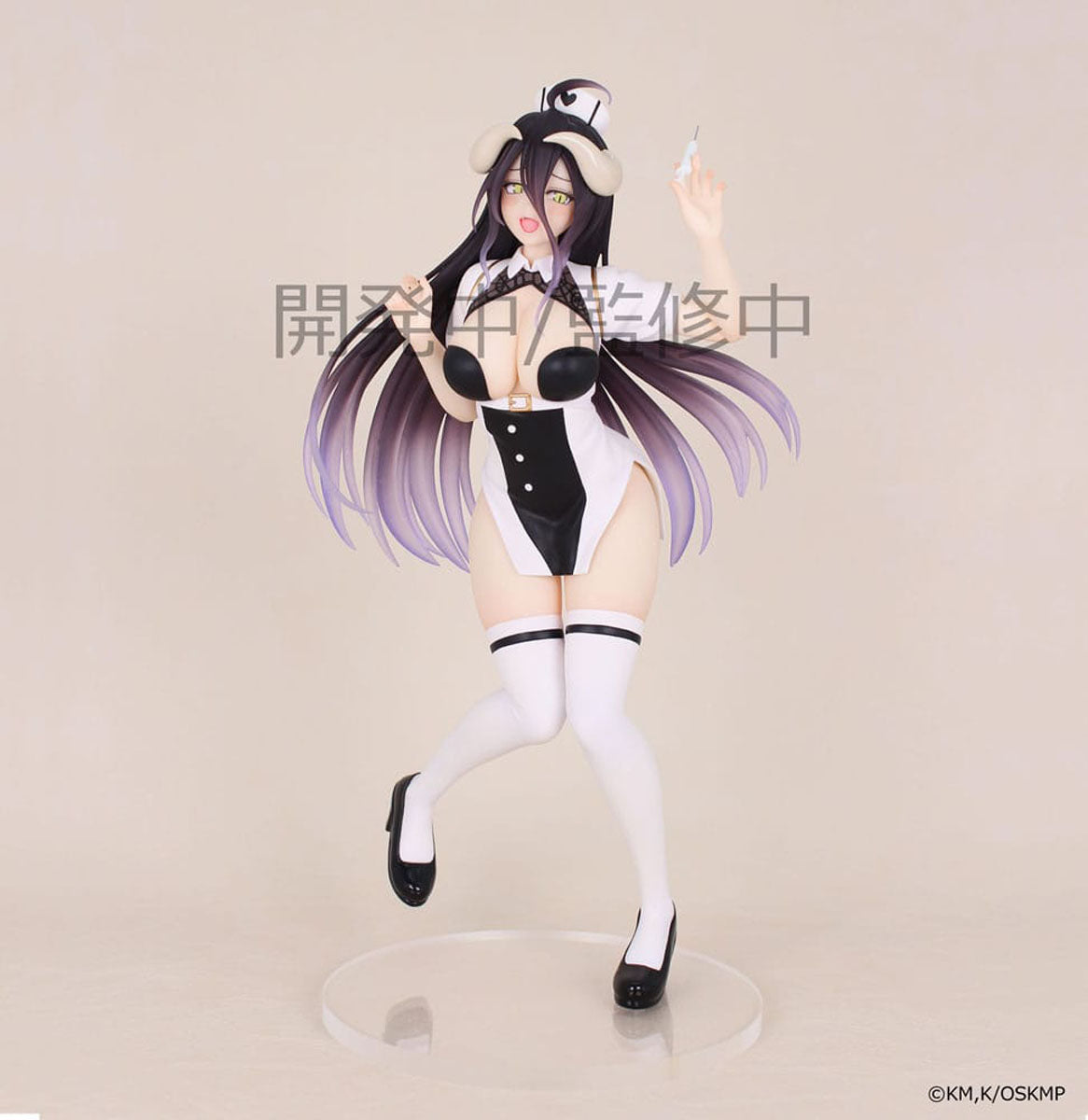 Overlord - Albedo (Nurse Ver.) - Vivit PVC Statue - 18 cm - Elcoco