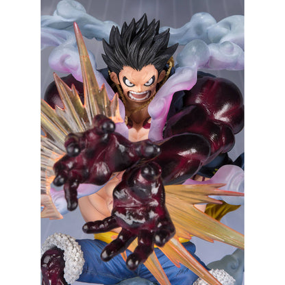 One Piece - Monkey D. Luffy Gear 4 Leo Bazooka - FiguartsZERO Super Battle Extra Battle PVC Statue - 18 cm – Bandai