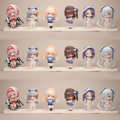 Goddess of Victory: Nikke - SAC Series Vol.3 Chibi-Sammelfiguren – 6er-Komplettbox - 10 cm – Hobby Sakura