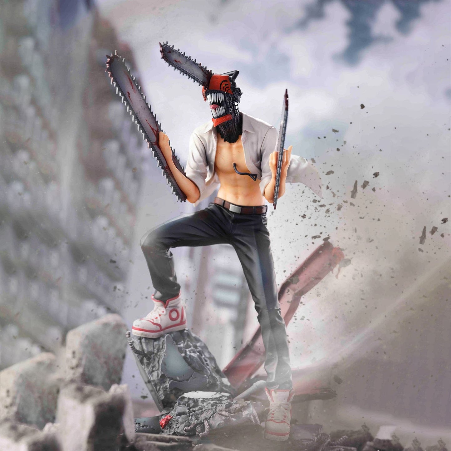Chainsaw Man - Chainsaw Man - S-FIRE 1/7 PVC Statue - 26 cm – Sega