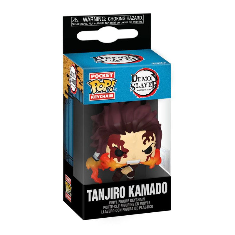 Demon Slayer - Tanjiro Kamado: Dancing Flash - Pocket POP! Schlüsselanhänger - 4 cm - Funko