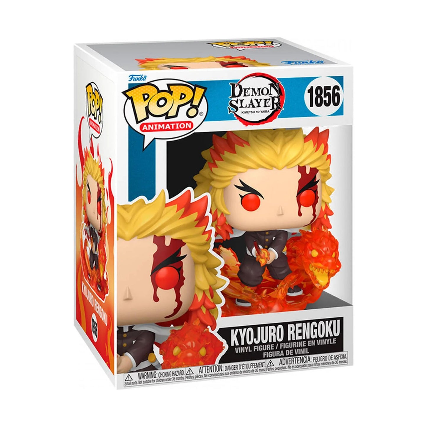 Demon Slayer - Kyojuro Rengoku (9th Form) - Funko Pop! Animation Premium Figur (1856) - 10 cm - Funko