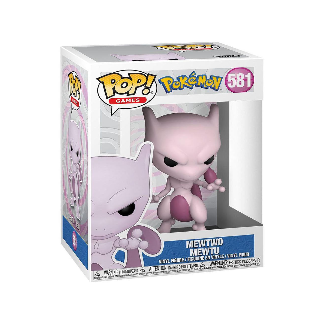 Pokémon - Mewtu - Funko Pop! Games Figur (581) - 10 cm - Funko