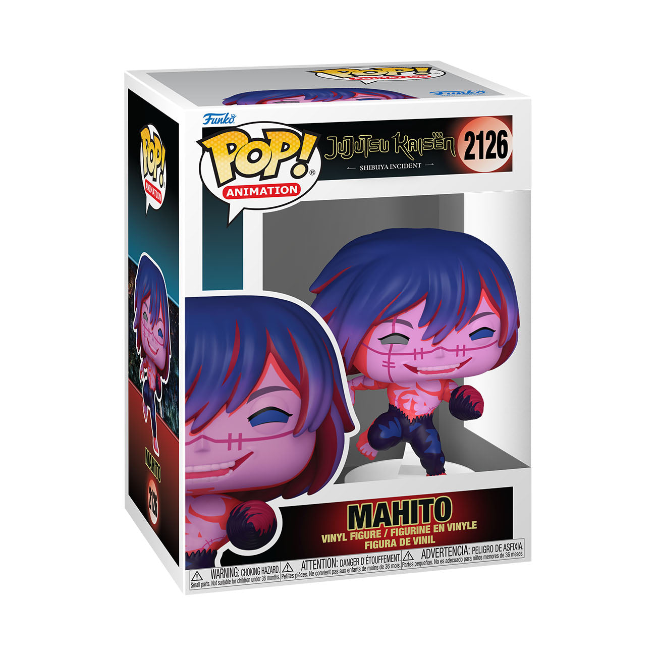 Jujutsu Kaisen - Mahito (Shibuya Incident) - Funko Pop! Vinyl Figur Nr. 2126 - 9cm - Funko