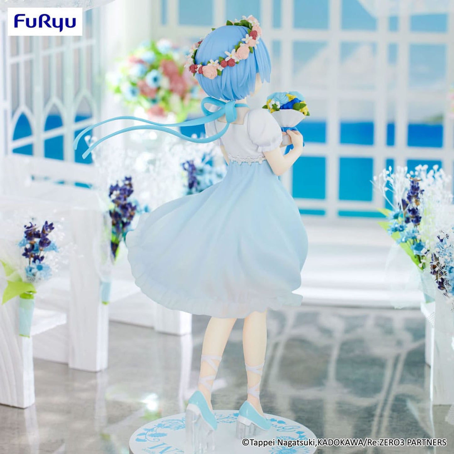 Re:Zero - Starting Life in Another World - Rem: Bridesmaid Ver. - Trio-Try-iT Prize Figur - 21cm - FuRyu