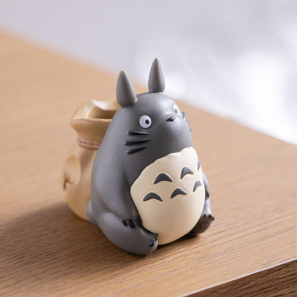 Mein Nachbar Totoro - Totoro mit Eichelsack - 3D Mini-Figur & Stiftehalter / Organizer - 8cm - Ensky