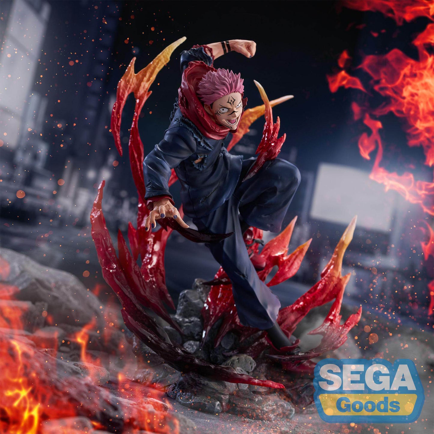Jujutsu Kaisen - Sukuna (Shibuya Incident Arc) - Figurizm Premium PVC Statue - 23cm - Sega