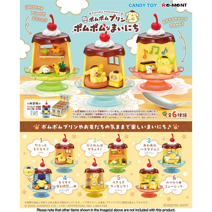 Sanrio - Pompompurin: Everyday Pompompurin - Blind Box Miniatur - Einzelbox - 7-9 cm - Re-Ment