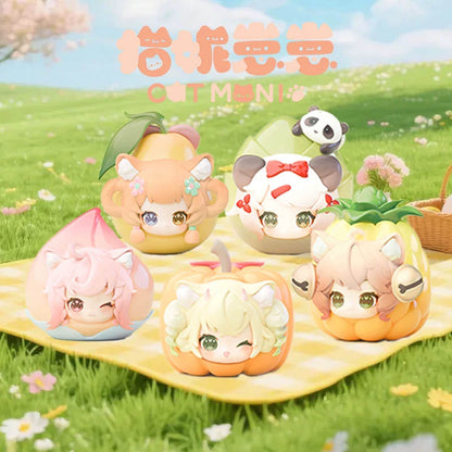 sweet Emilya - Cat Moni: Foodie Pal Series - Blind Box Mini-Figur - Einzelbox - 3 cm - sweet Emilya