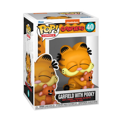 Garfield - Garfield mit Pooky - Funko Pop! Vinyl Figur N° 40 - 8.8cm - Funko