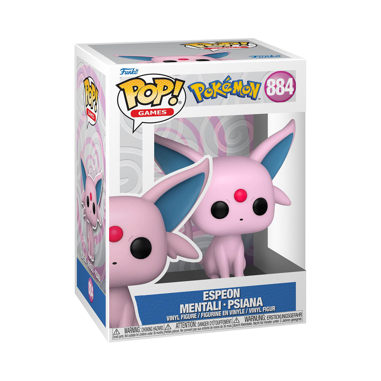 Pokémon - Psiana - Funko Pop! Vinyl Figur N° 884 - 8.3cm - Funko