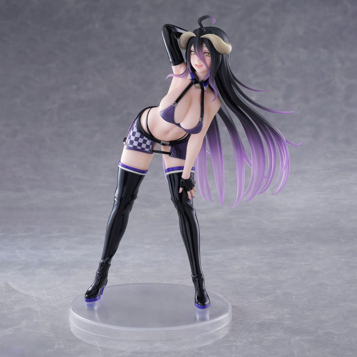 Overlord - Albedo - Coreful PVC Statue Grid Girl Ver. - 18cm - Taito