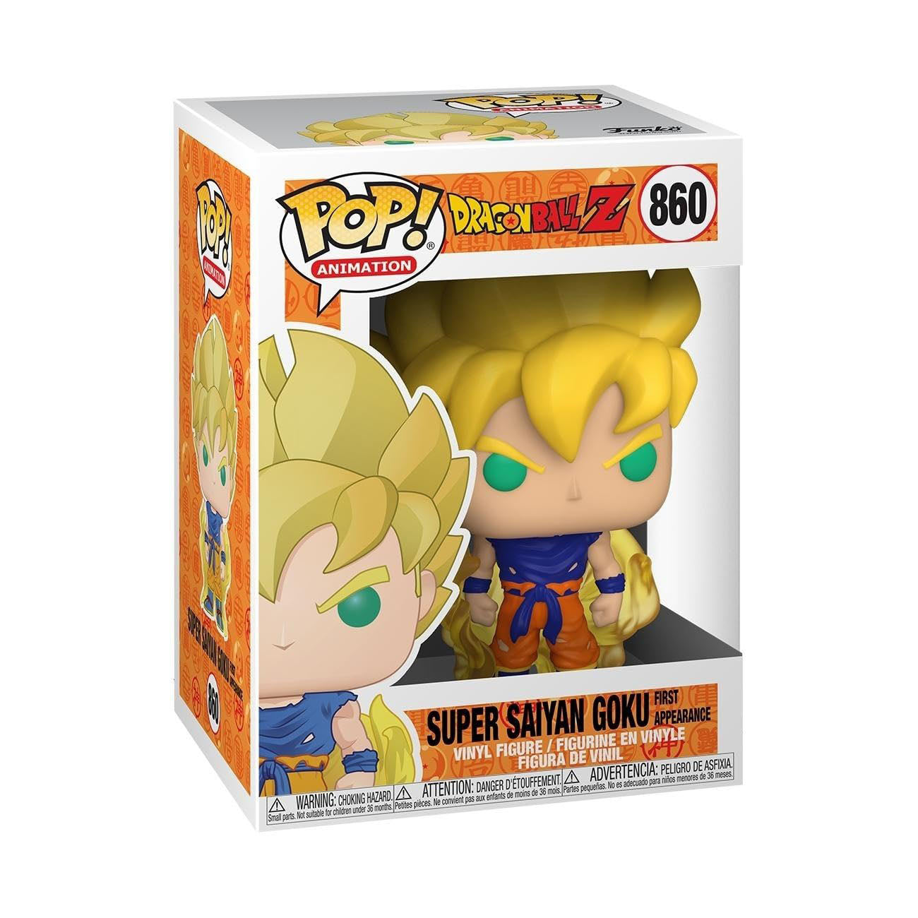 Dragon Ball Z - SS Goku (First Appearance) - Funko Pop! Vinyl Figur N° 860 - 12cm - Funko