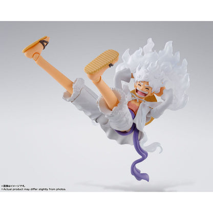 One Piece - Monkey D. Luffy Gear 5 - S.H.Figuarts Actionfigur - 15cm - Bandai Tamashii Nations