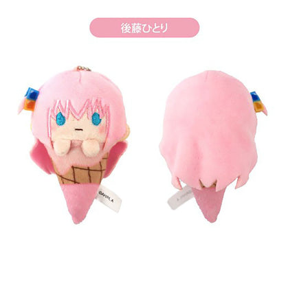 Bocchi the Rock! - "Ice-cream cone vol.1" Chibi Plüsch-Anhänger - Blind Box - Einzelbox - Tapioca