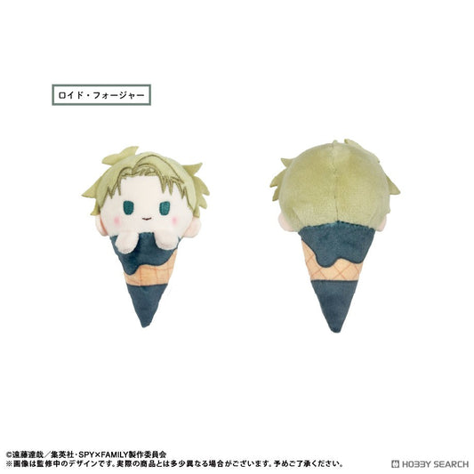 SPY x FAMILY - "Ice-cream cone" Chibi Plüsch-Anhänger - Blind Box - Einzelbox - Tapioca