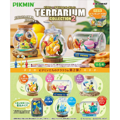 Pikmin - "Terrarium Collection 2" Mini-Diorama Figur - Blind Box - Einzelbox - Re-ment