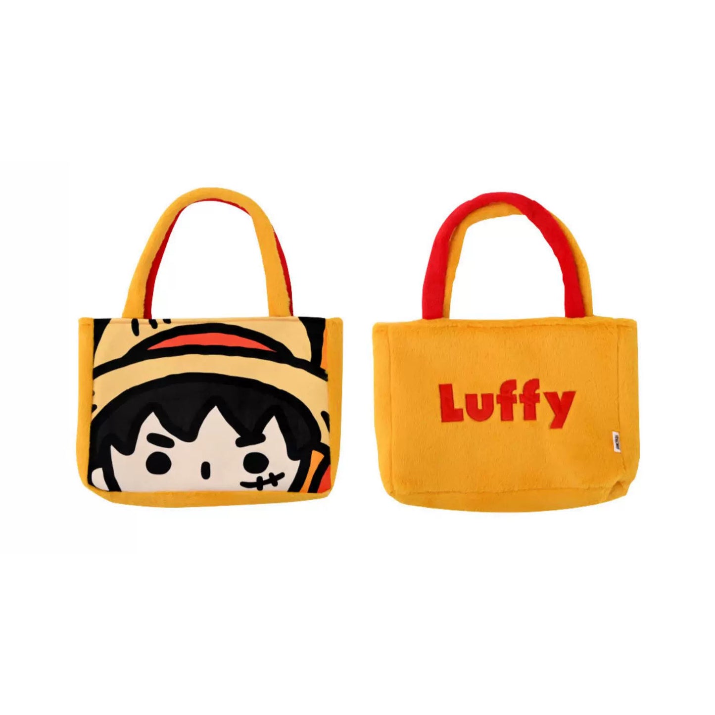 One Piece - Luffy "Egghead" Plüsch Totebag Tasche - 42x30cm - Toei Animation