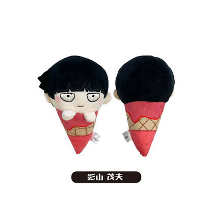 Mob Psycho 100 - "Ice-cream cone vol.1" Chibi Plüsch-Anhänger - Blind Box - Einzelbox - Tapioca