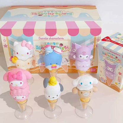 Sanrio Characters - "Melting Ice Cream Fun Stackers" Sammelfigur - Blind Box - Einzelbox - All for Play