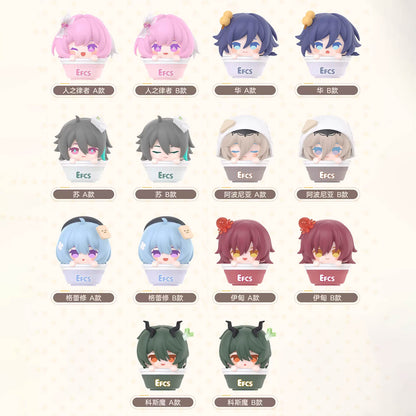 Honkai Impact 3rd - "Instant Noodles Series vol.2" Mini Sammelfigur - Blind Box - Einzelbox - miHoYo