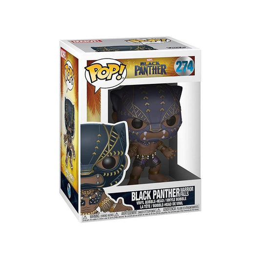 Black Panther - Black Panther Warrior Falls - Funko Pop! Vinyl Figur N° 274 - 9,5cm - Funko